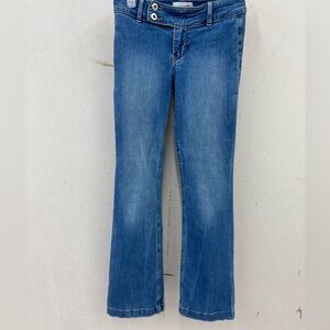Abercrombie kids low rise boot Classic Blue kid Jeans 11/12 (29X29)